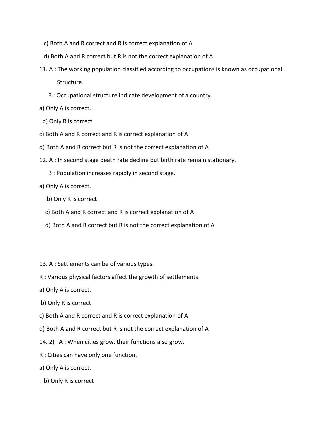 Maharashtra Board Class 12 Geography (Medium ENGLISH) 2023 Question Bank - Page 11
