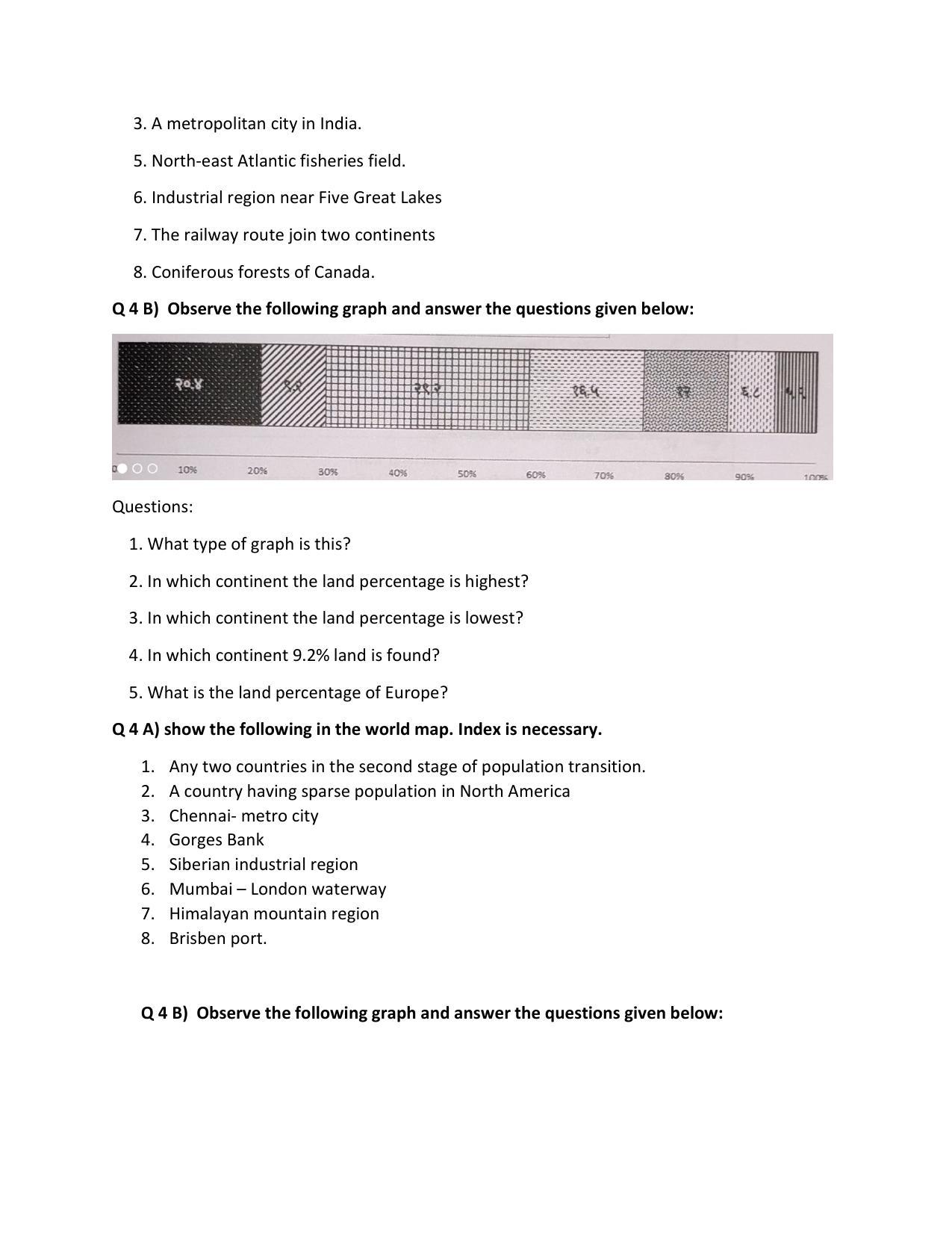 Maharashtra Board Class 12 Geography (Medium ENGLISH) 2023 Question Bank - Page 31