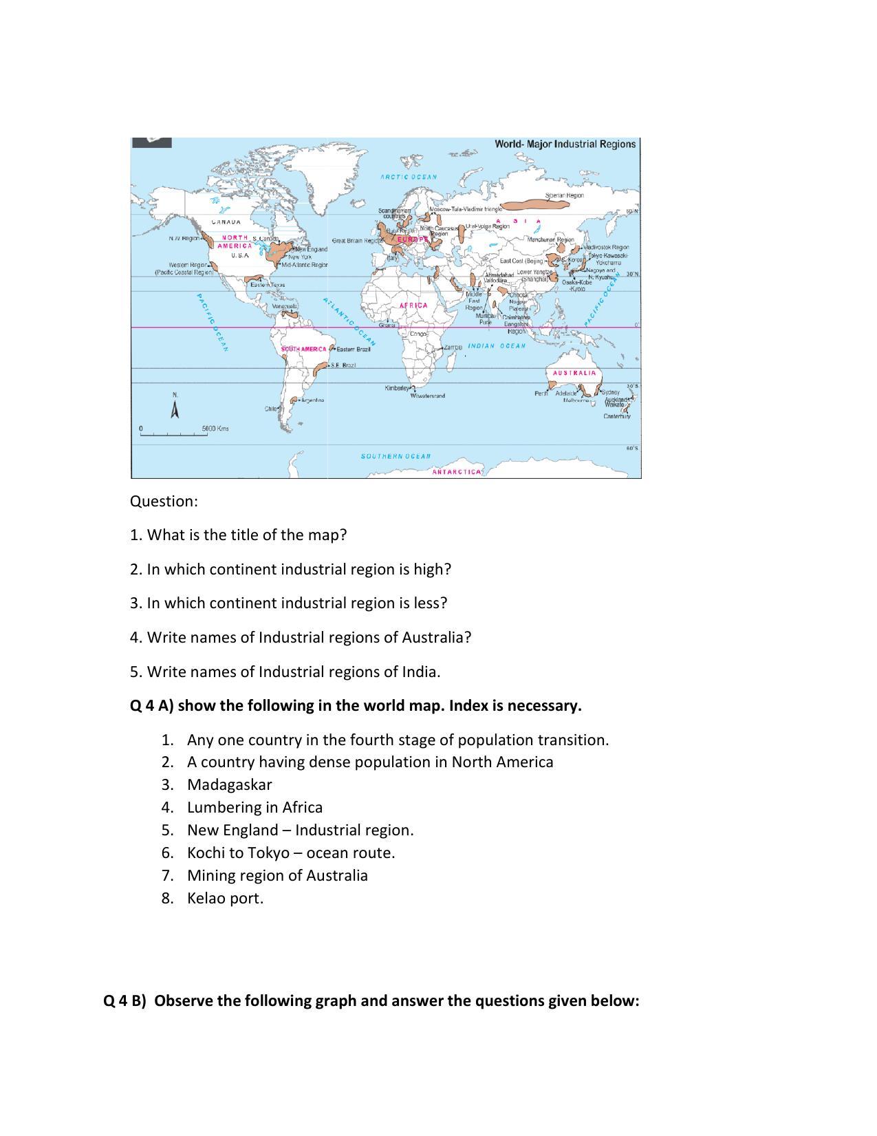 Maharashtra Board Class 12 Geography (Medium ENGLISH) 2023 Question Bank - Page 33