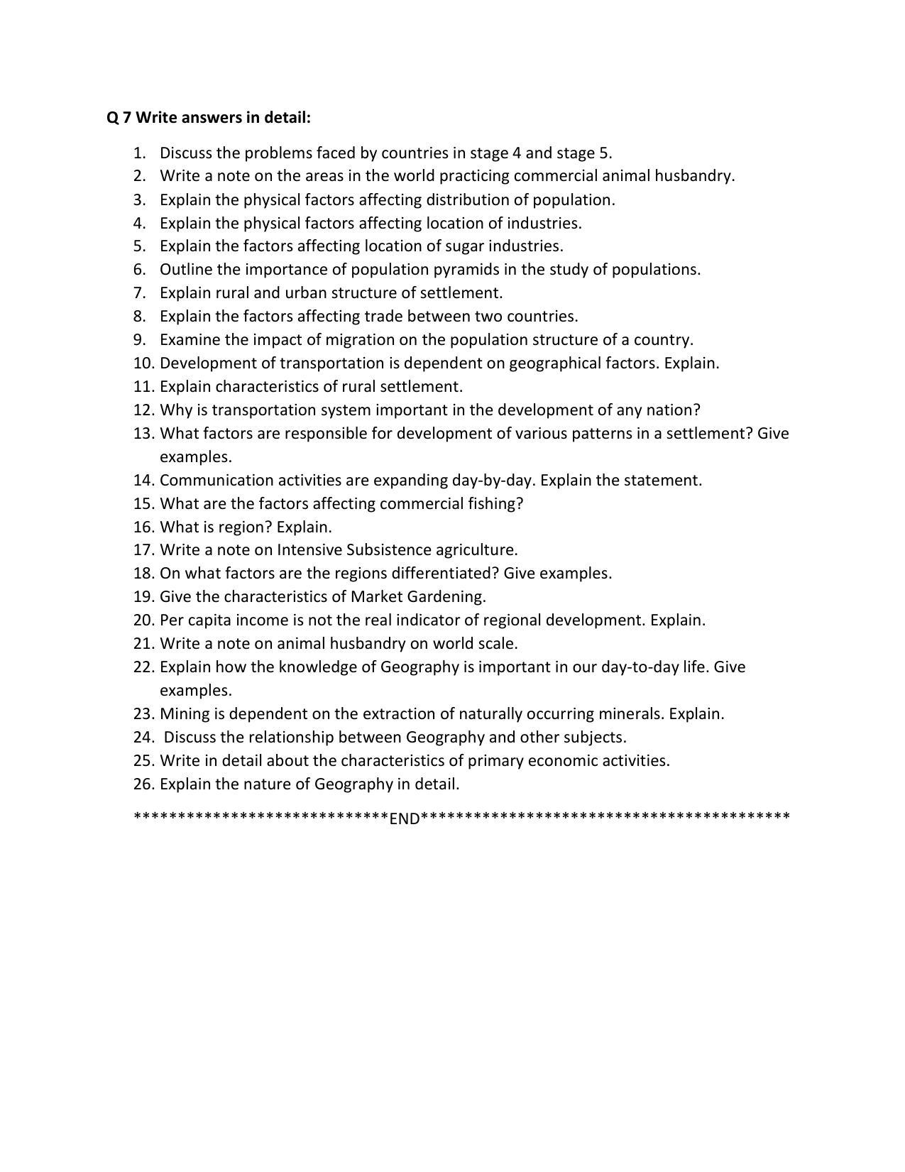 Maharashtra Board Class 12 Geography (Medium ENGLISH) 2023 Question Bank - Page 44