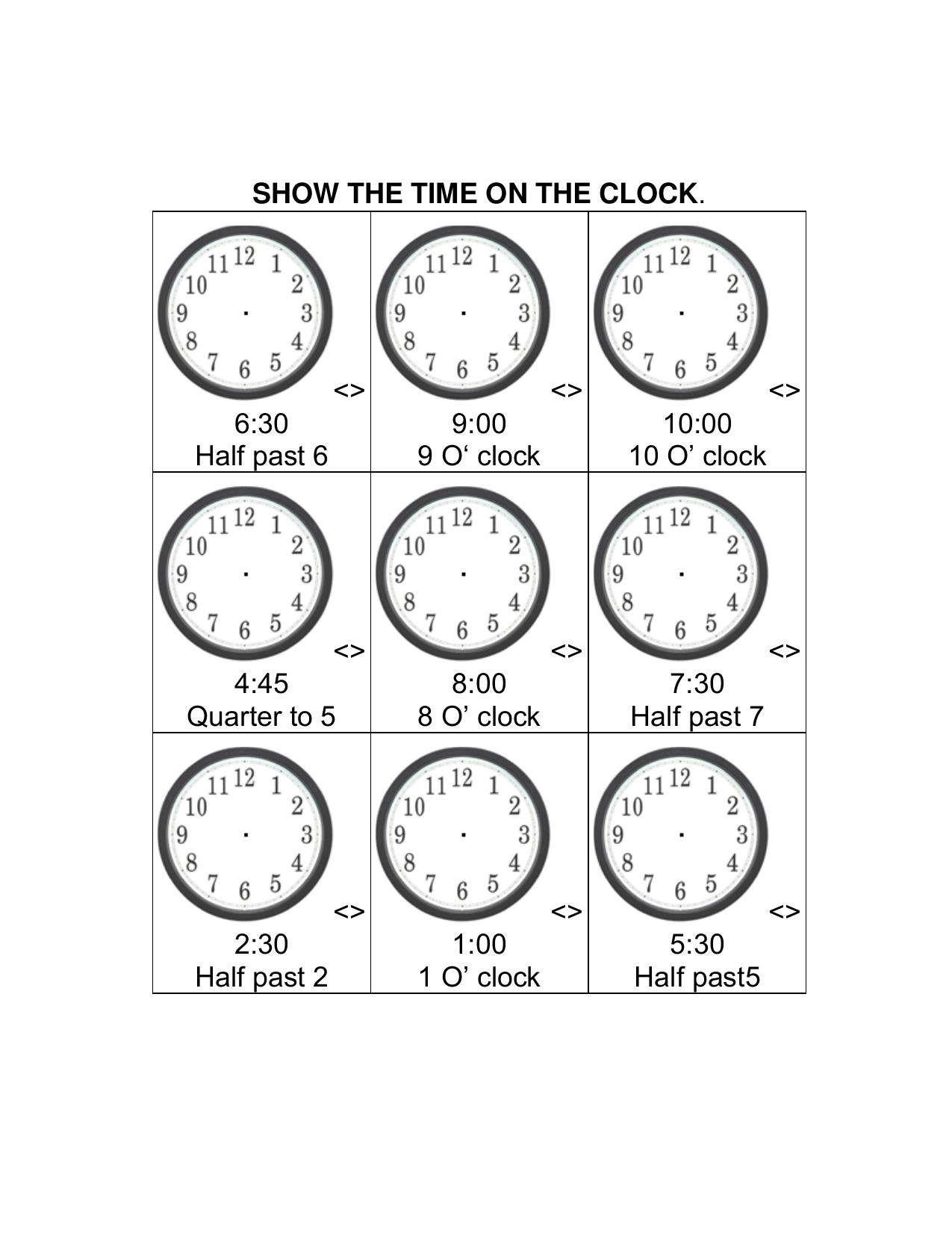 Worksheet for Class 3 Mathematics Practice Test Assignment 18 - Page 2