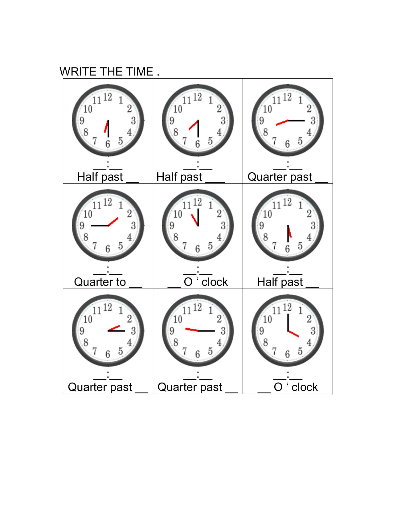 Worksheet for Class 3 Mathematics Practice Test Assignment 18 - Page 3