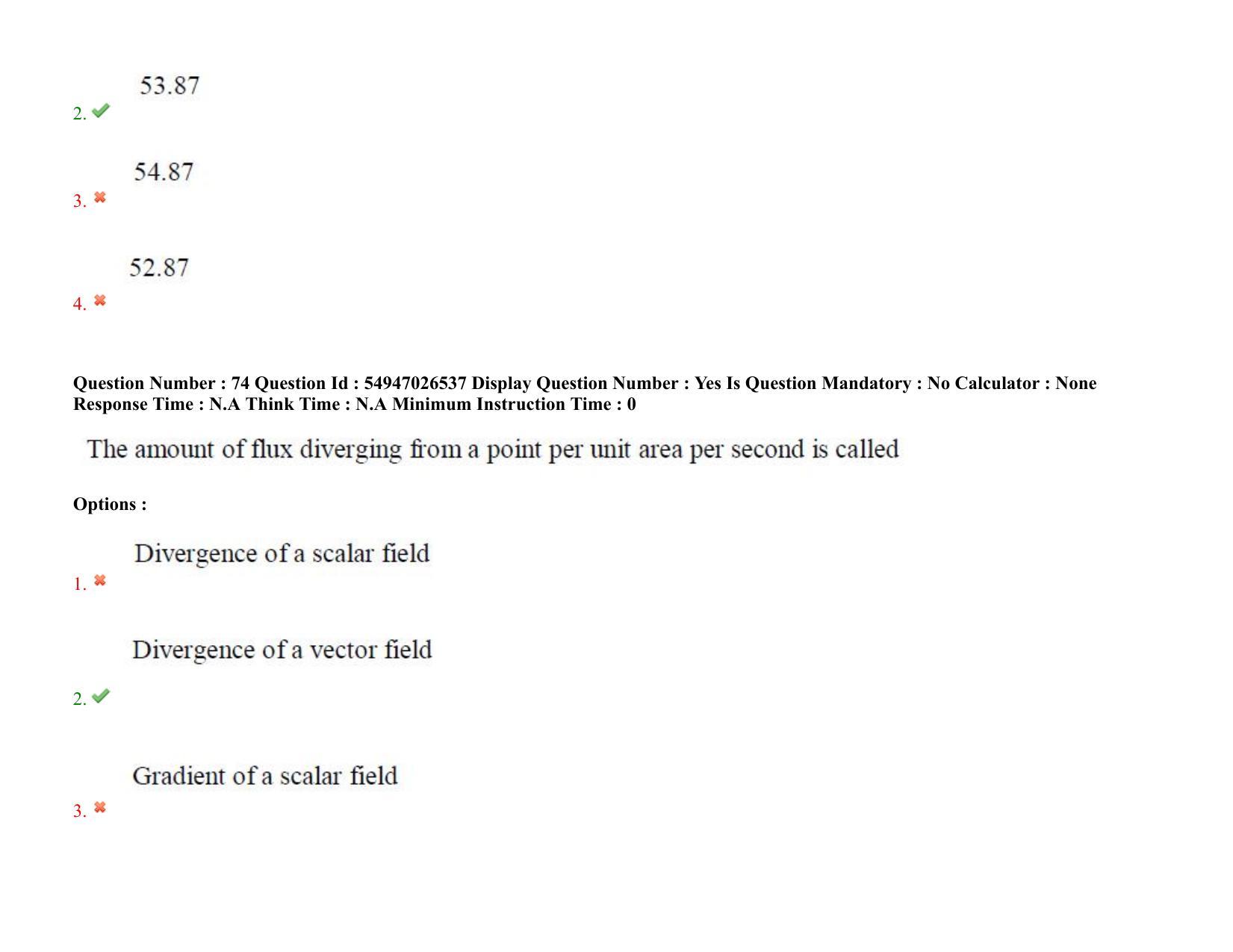 AP RCET 2022: Physics -  18-10-2022 (Tuesday) Session-II: Question Paper With keys - Page 63