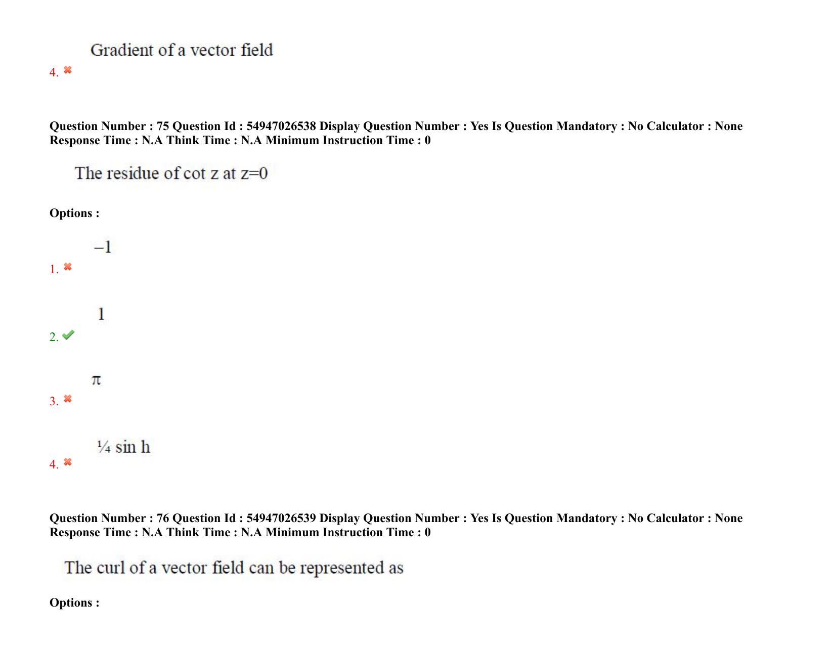 AP RCET 2022: Physics -  18-10-2022 (Tuesday) Session-II: Question Paper With keys - Page 64