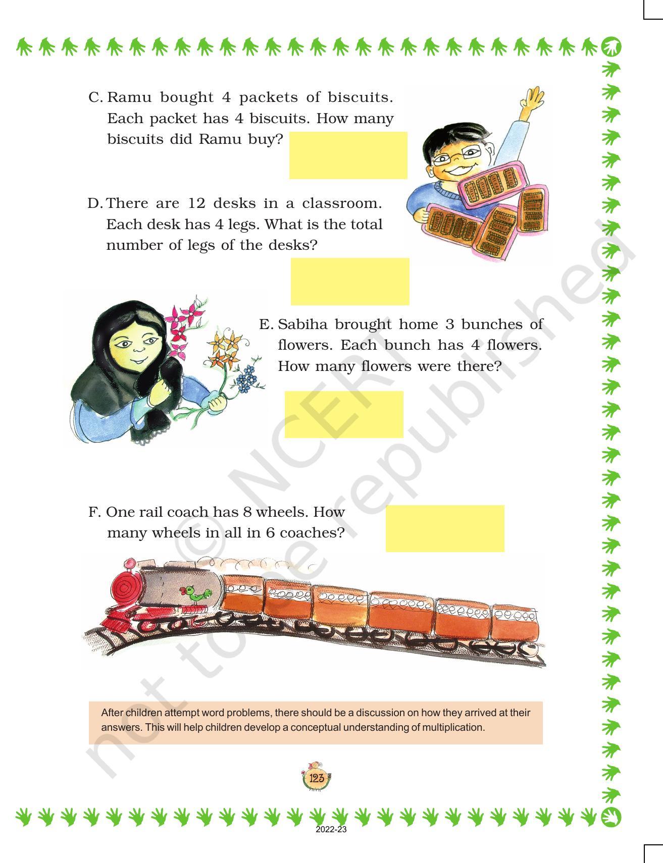 NCERT Book for Class 3 Maths Chapter 9-How Many Times? - Page 4
