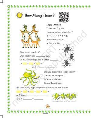 NCERT Book for Class 3 Maths Chapter 9-How Many Times?