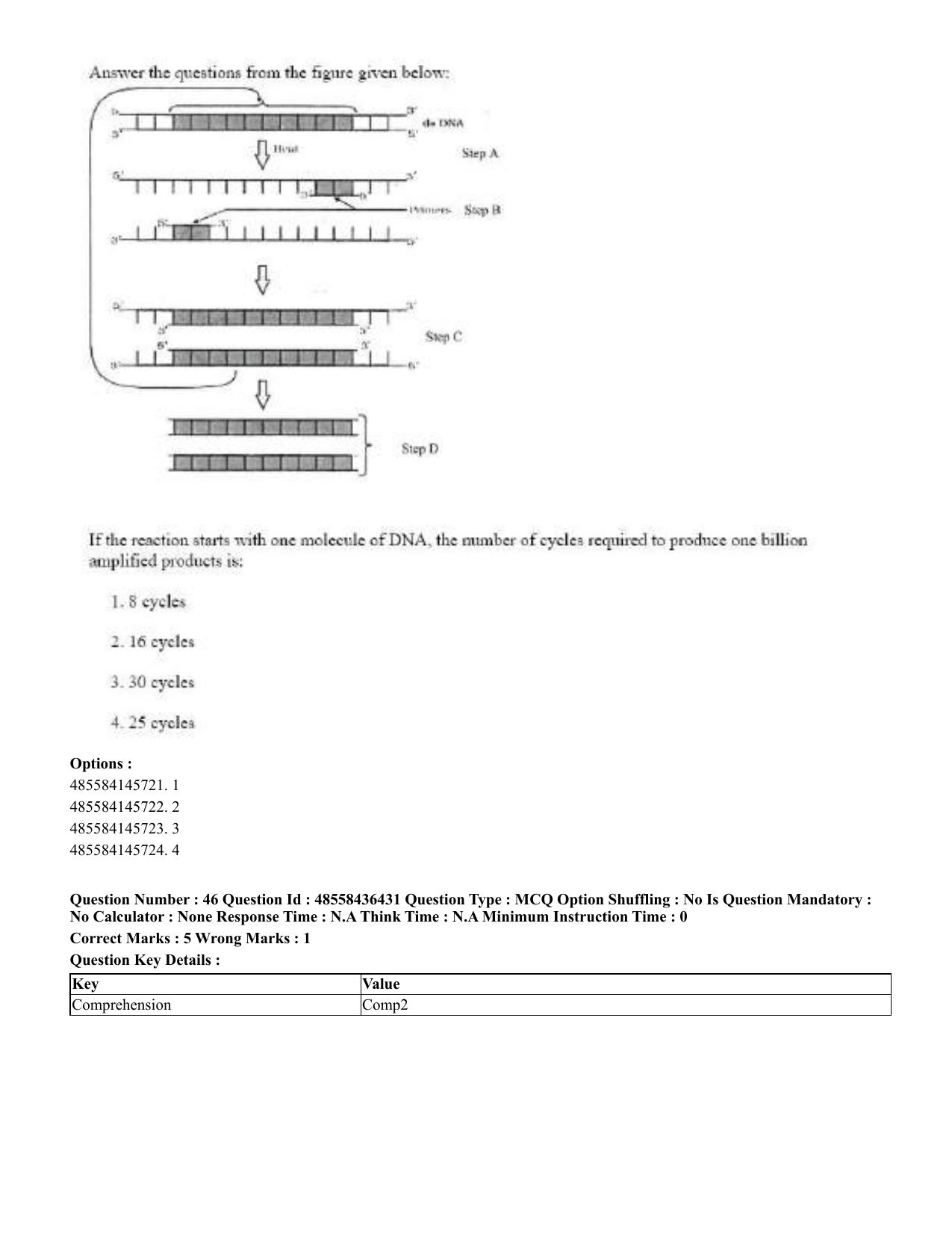 CUET 2023 English Odia Shift 3 Question Papers - 22 June 2023 - Page 52
