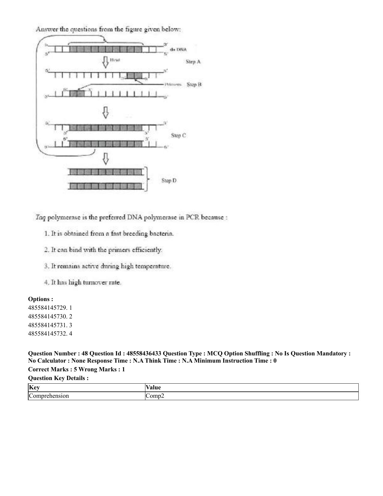 CUET 2023 English Odia Shift 3 Question Papers - 22 June 2023 - Page 56