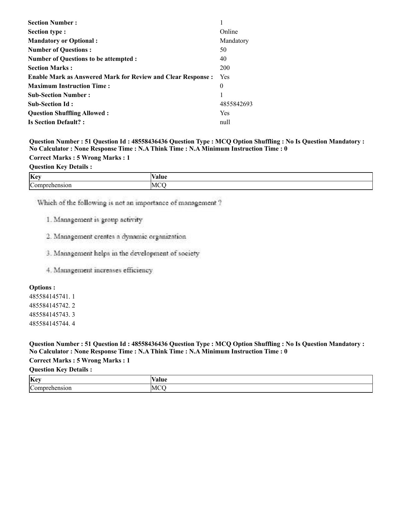 CUET 2023 English Odia Shift 3 Question Papers - 22 June 2023 - Page 62