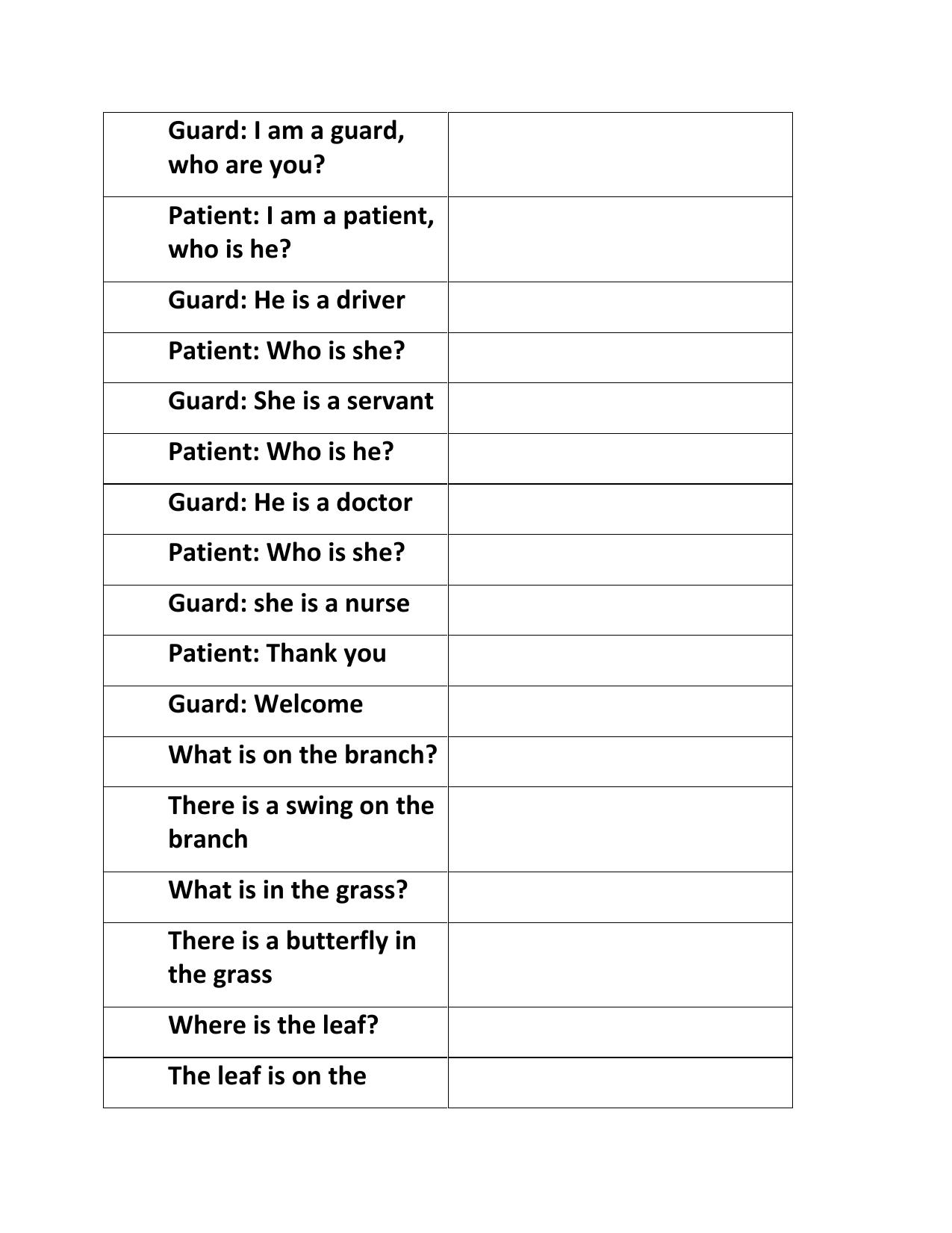 Worksheet for Class 4 Arabic Assignment 6 - Page 7