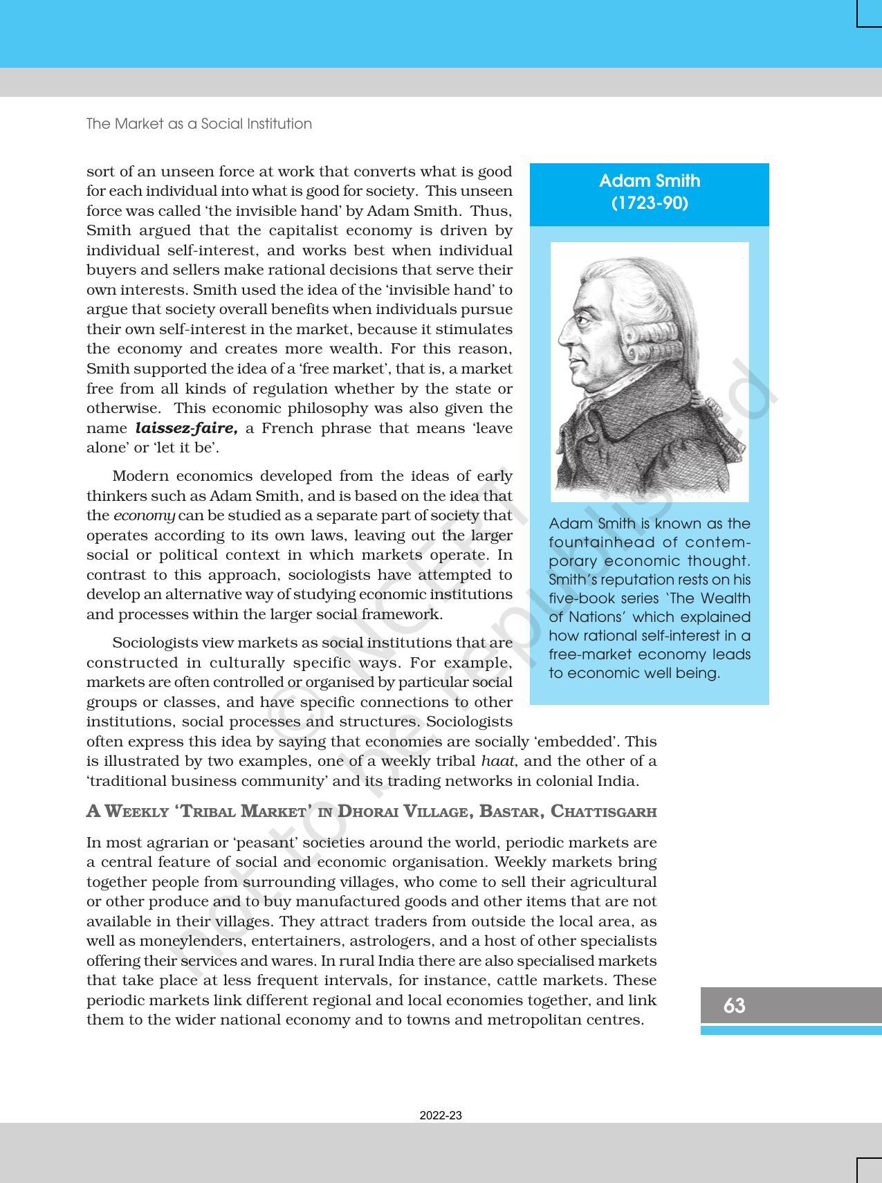 NCERT Book for Class 12 Sociology (Indian Society) Chapter 4 The Market as a Social Institution - Page 3