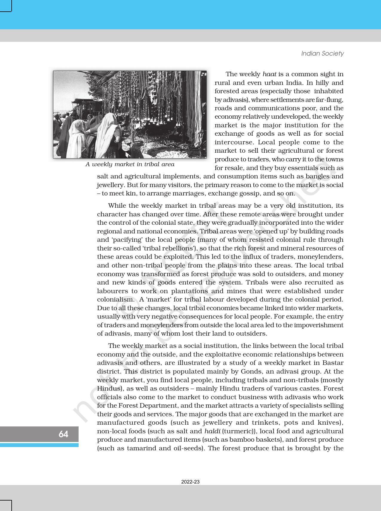 NCERT Book for Class 12 Sociology (Indian Society) Chapter 4 The Market as a Social Institution - Page 4