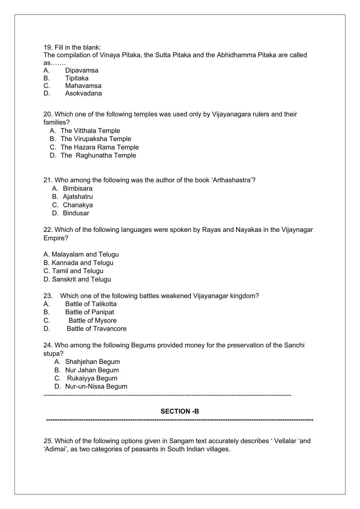 CBSE Class 12th History Sample Question Paper 2021-22 - Page 4