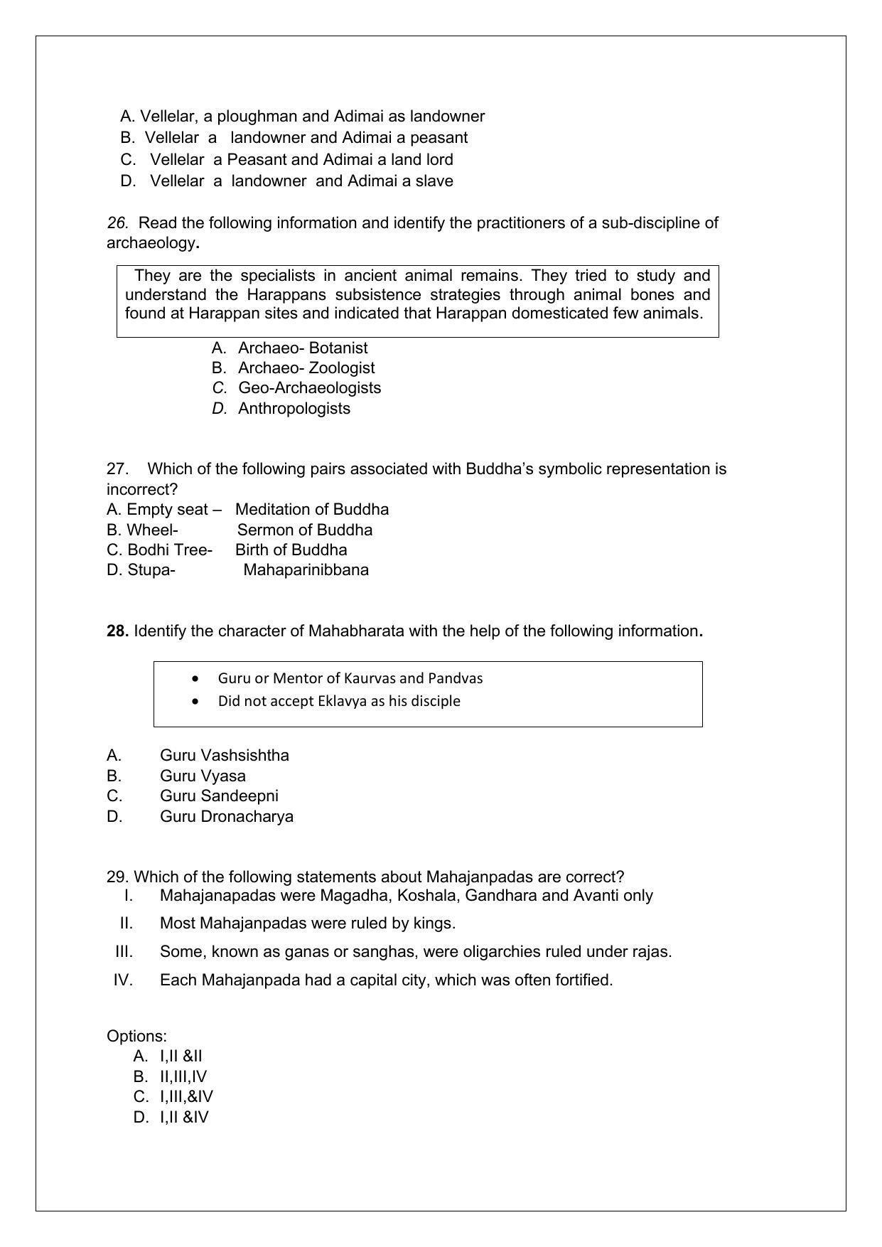 CBSE Class 12th History Sample Question Paper 2021-22 - Page 5