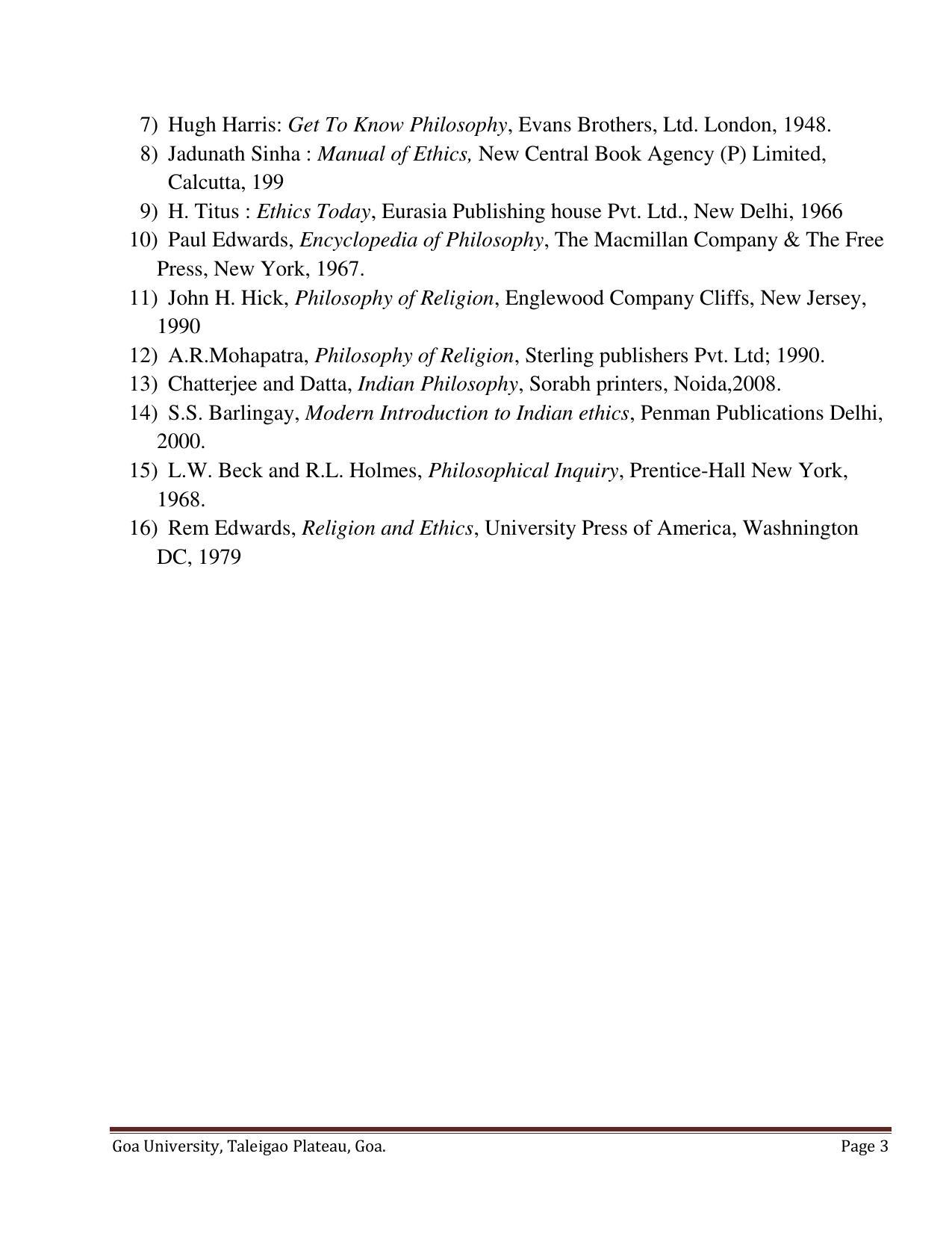 GU ART Philosophy Syllabus - Page 3