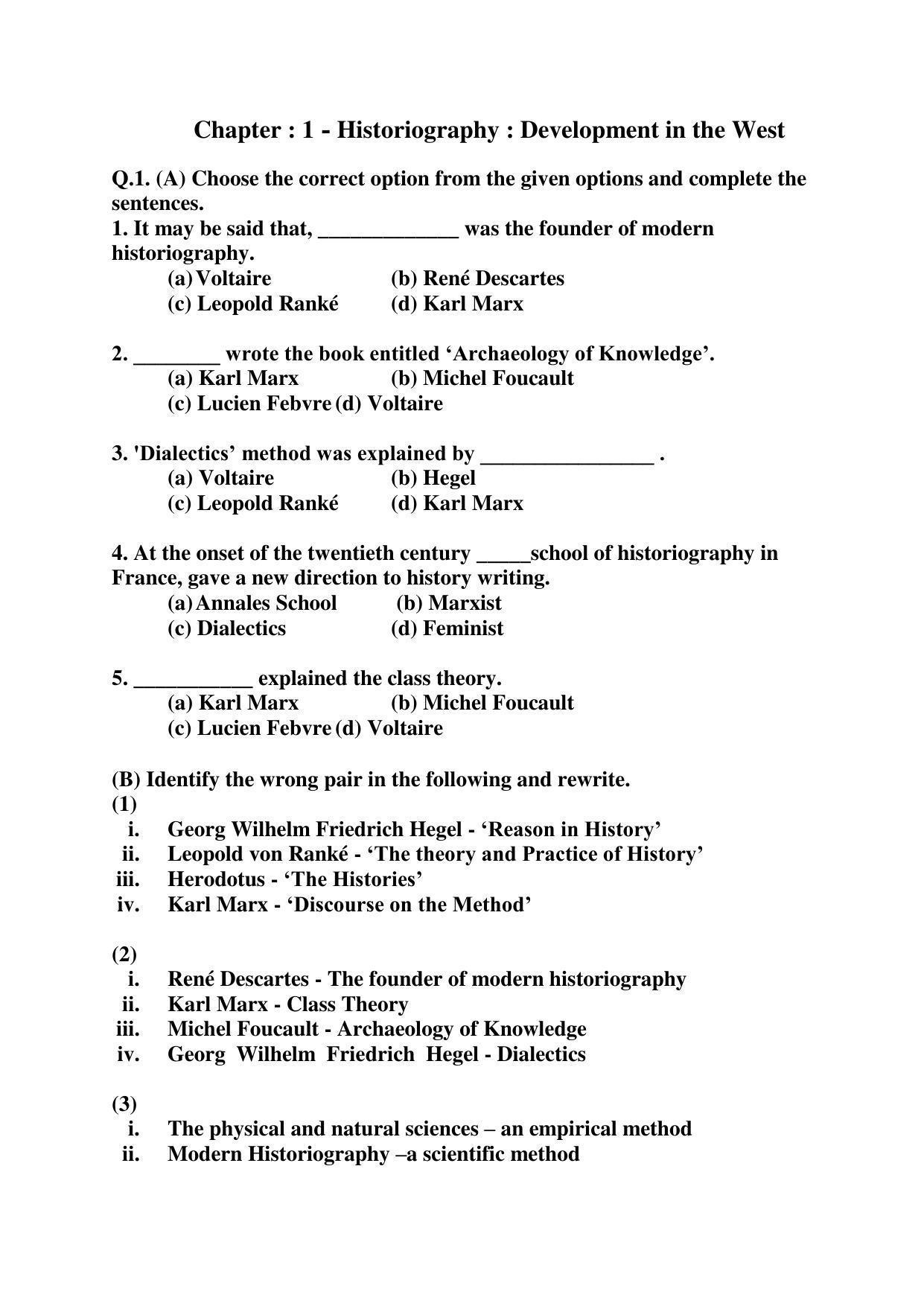 Maharashtra Board Class 10 History and Political Science Sample Papers - Page 2