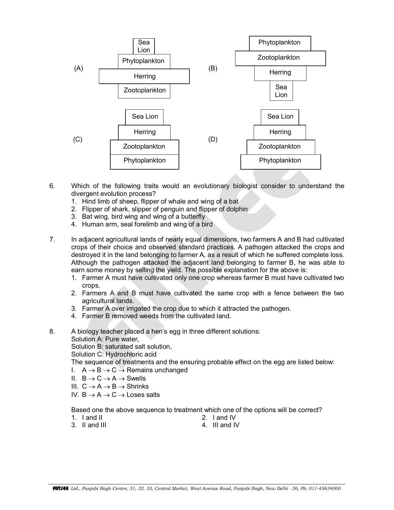 NTSE 2020 (Stage II) SAT Paper (February 14, 2021) - Page 2