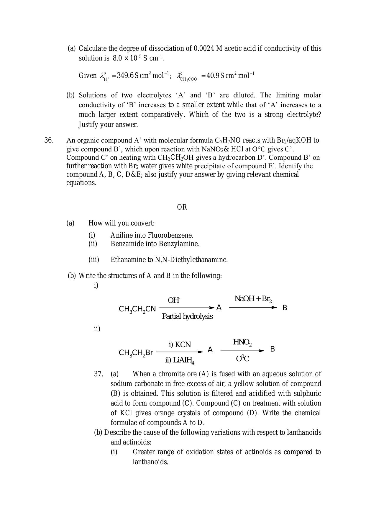 CBSE Class 12 Chemistry Skill Education-Sample Paper 2019-20 - Page 7