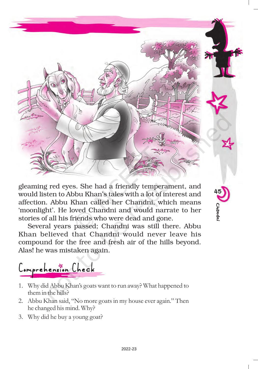 NCERT Book for Class 7 English (An Alien Hand): Chapter 7-Chandni - Page 3
