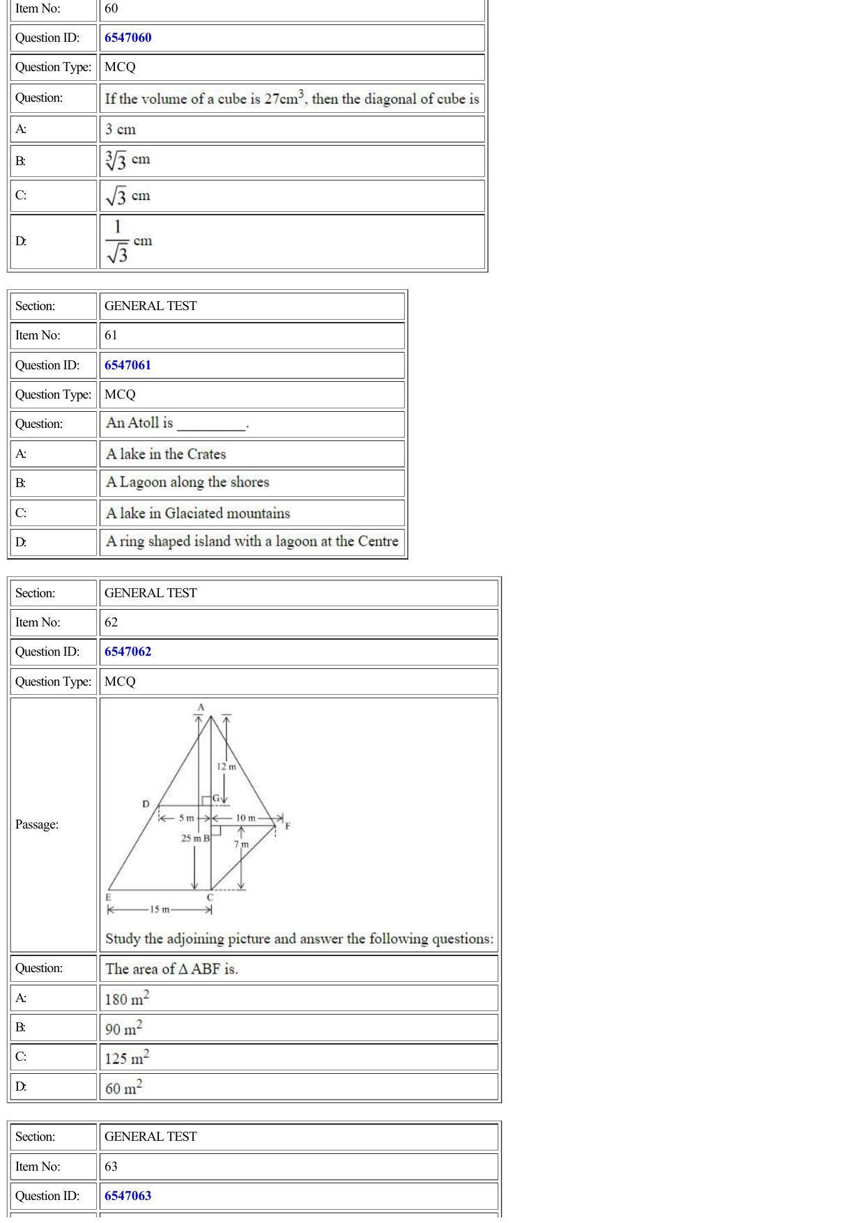 CUET 2022 Question Paper of General Test - Page 18