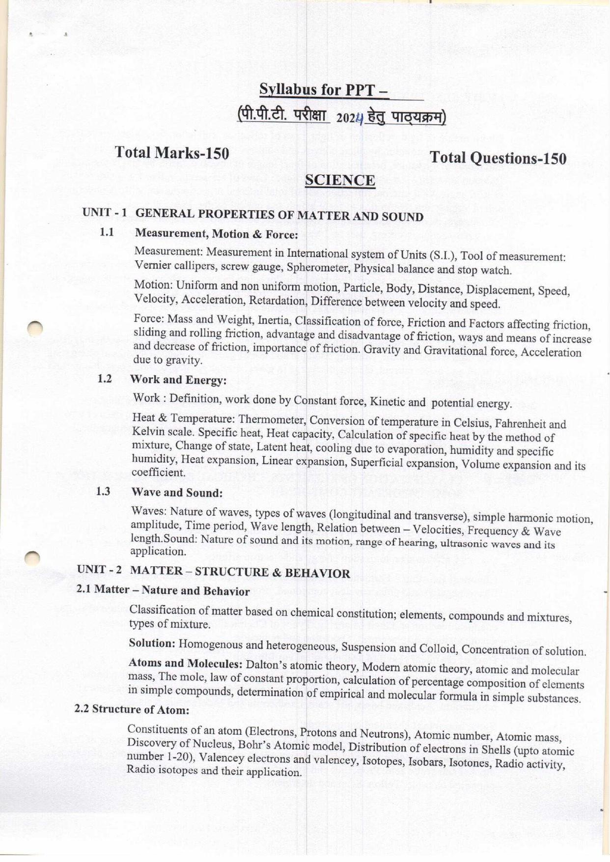 CG PPT Syllabus - Page 1