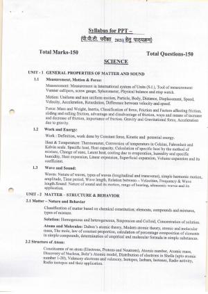 CG PPT Syllabus