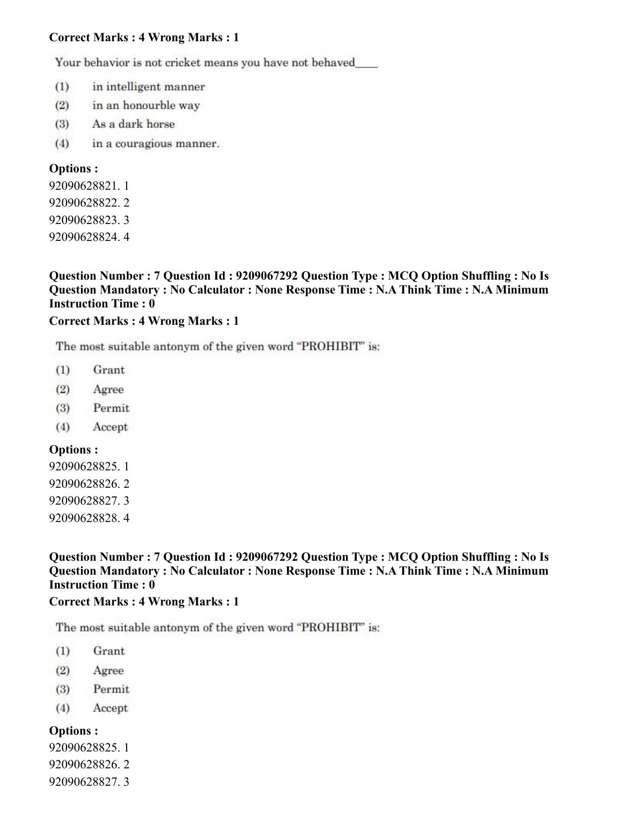 CUET PG 2023: HUQP18 – Political Science (Eng.)-Shift 1 (08-06-2023) Question Paper - Page 10