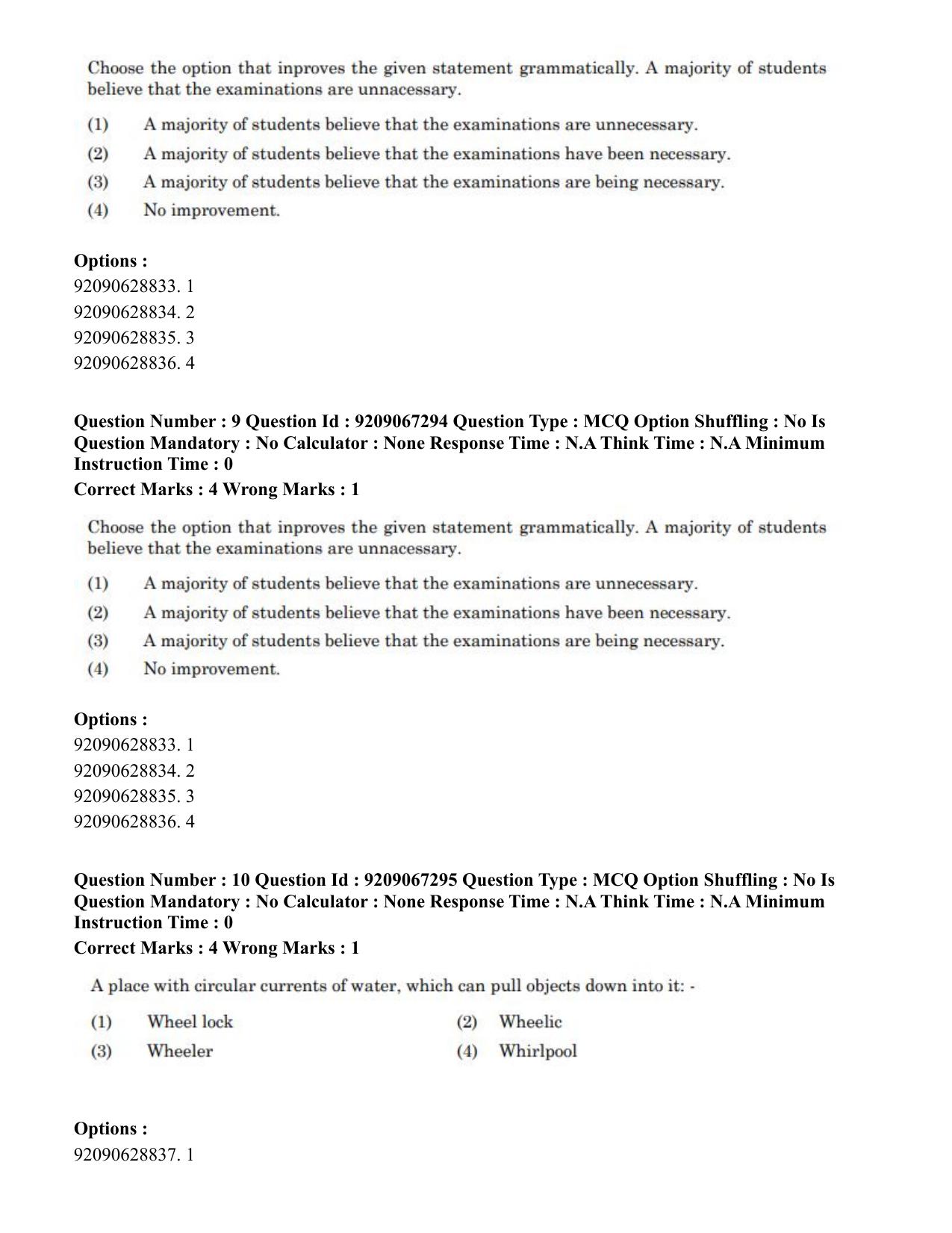 CUET PG 2023: HUQP18 – Political Science (Eng.)-Shift 1 (08-06-2023) Question Paper - Page 12