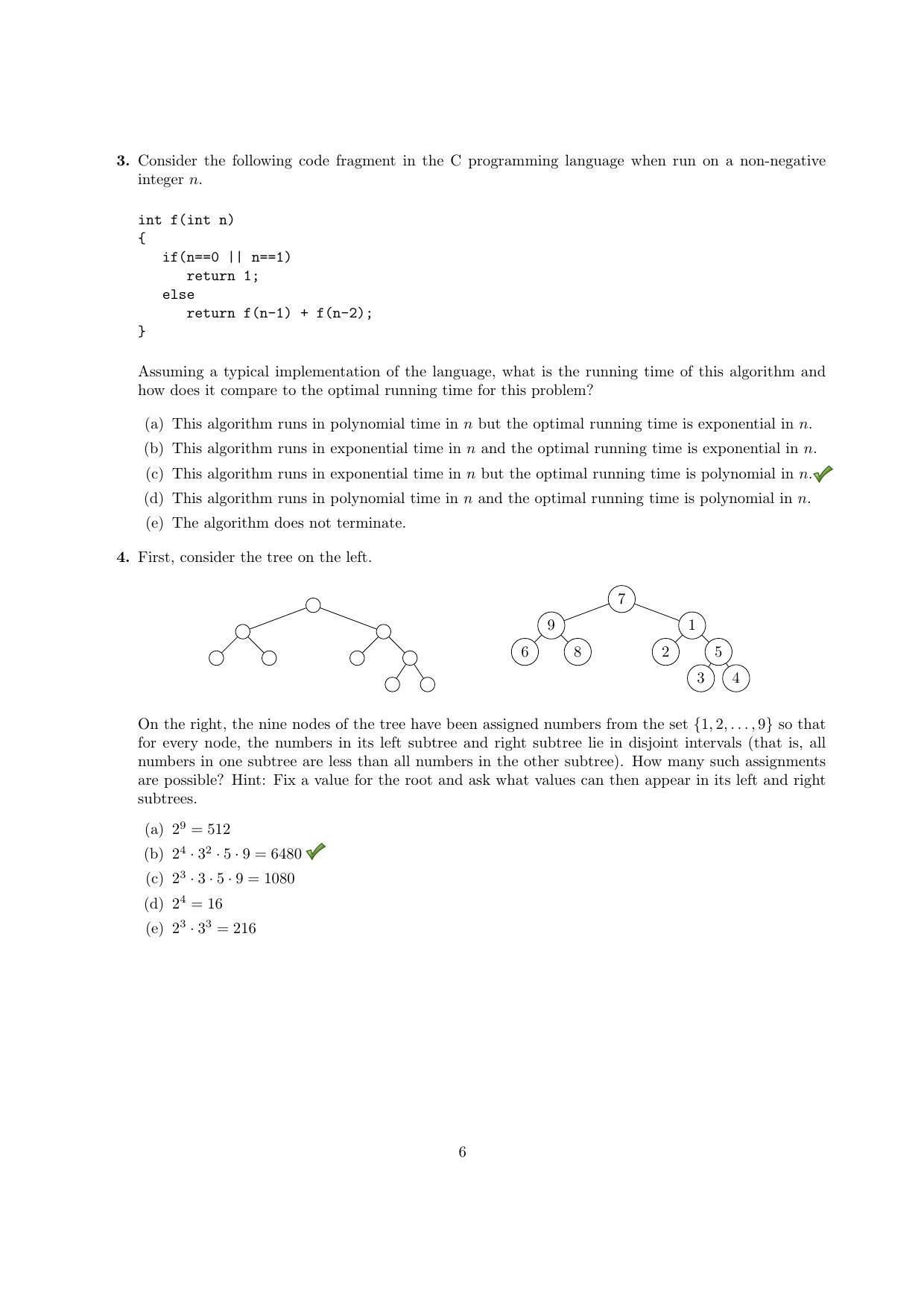 TIFR GS 2015 Computer & Systems Sciences Question Paper - Page 7
