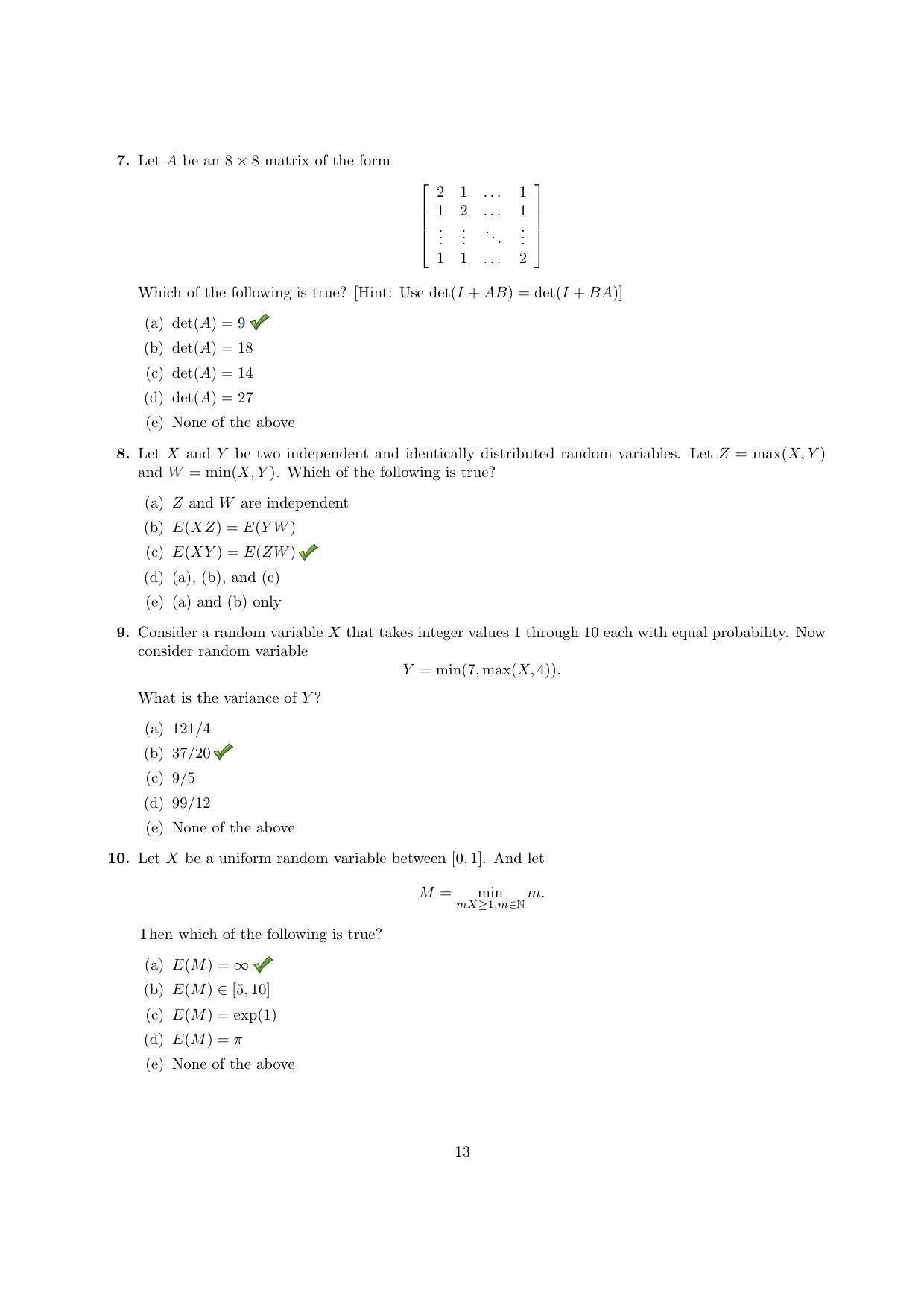 TIFR GS 2015 Computer & Systems Sciences Question Paper - Page 14
