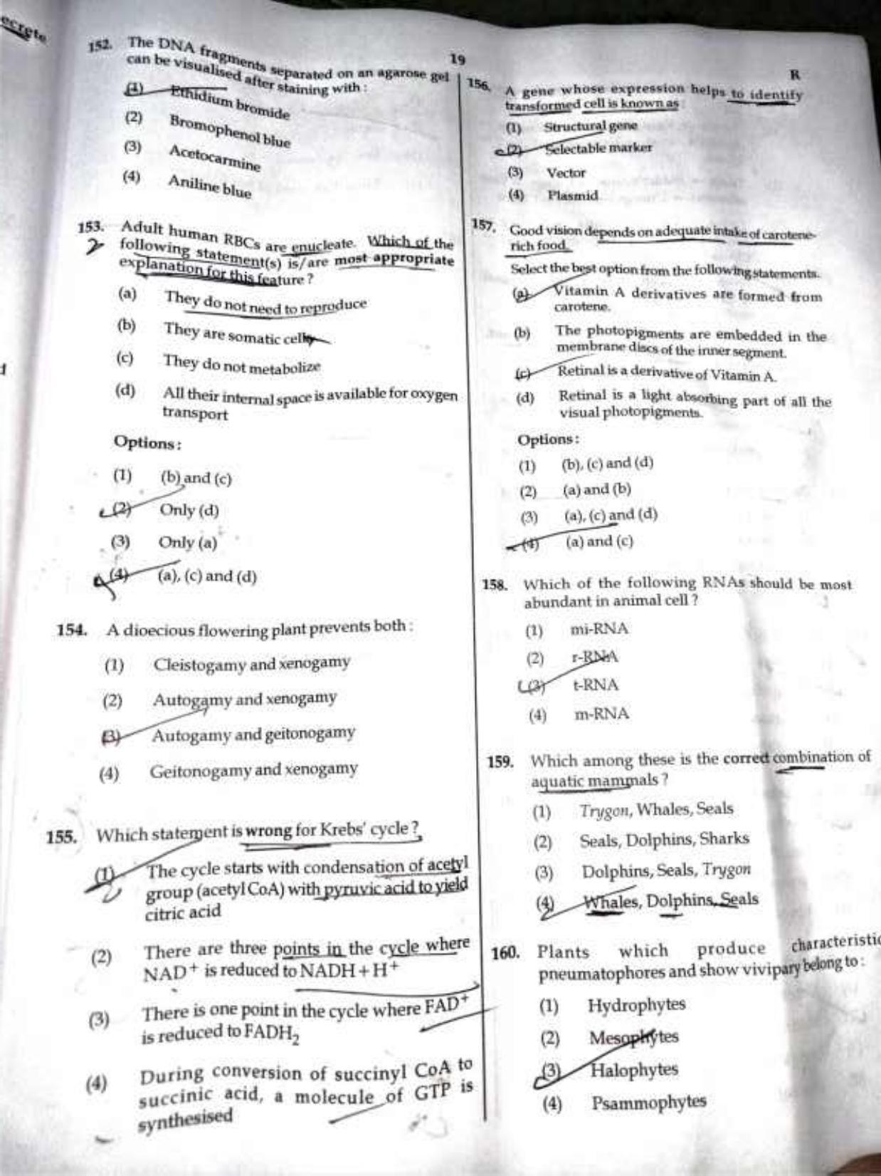 NEET Code R 2017 Question Paper - Page 18