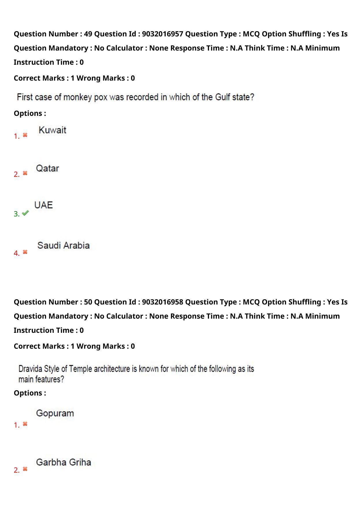 TS CPGET 2022 M.Sc Psychology Question Paper with Answer Key - Page 32