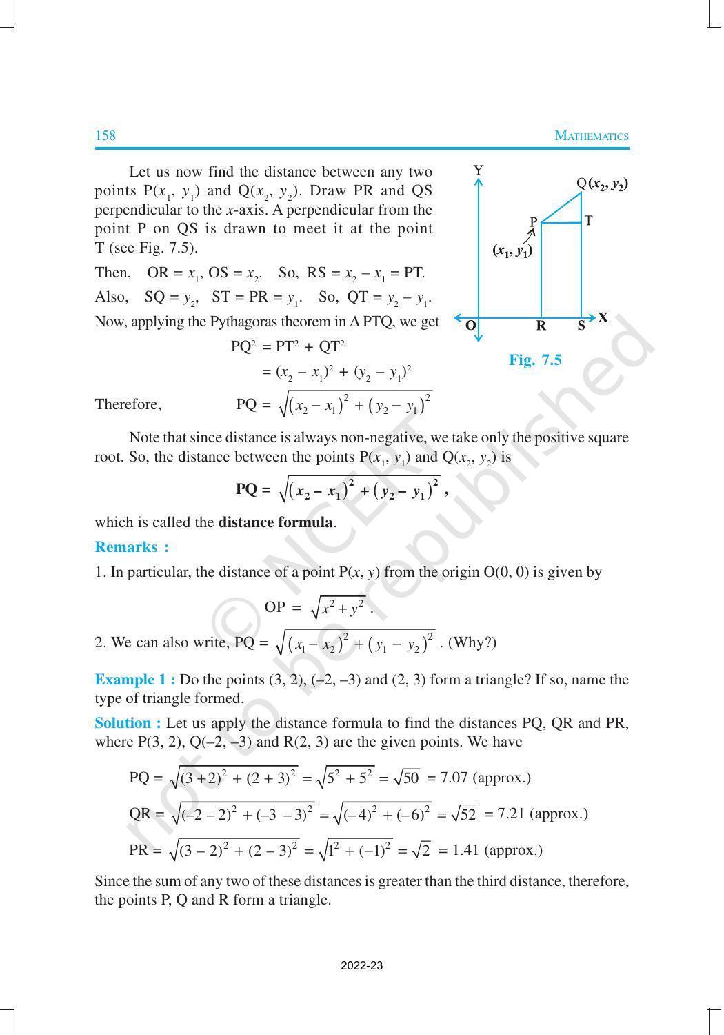NCERT Book for Class 10 Maths Chapter 7 Coordinate Geometry - Page 4