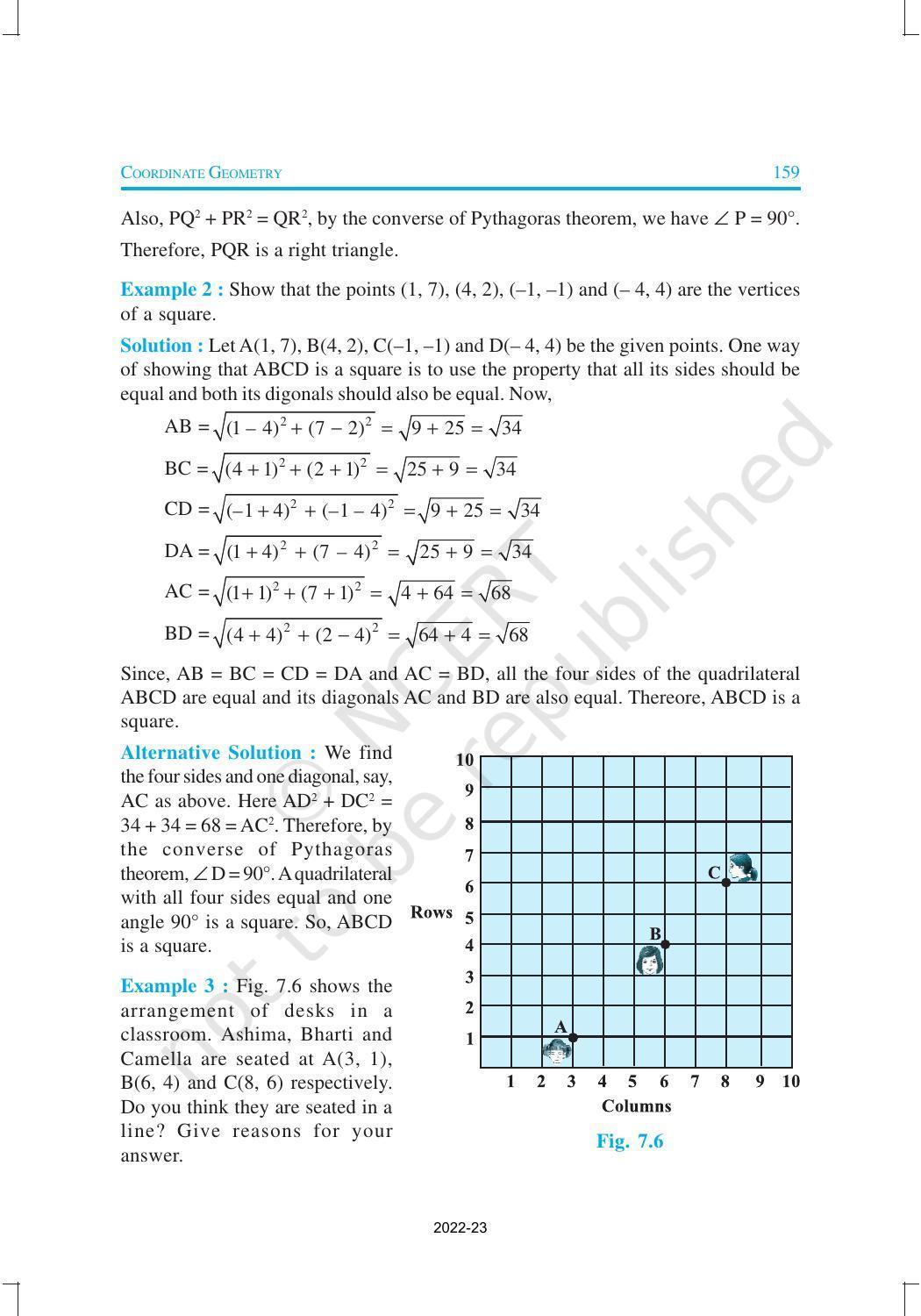NCERT Book for Class 10 Maths Chapter 7 Coordinate Geometry - Page 5