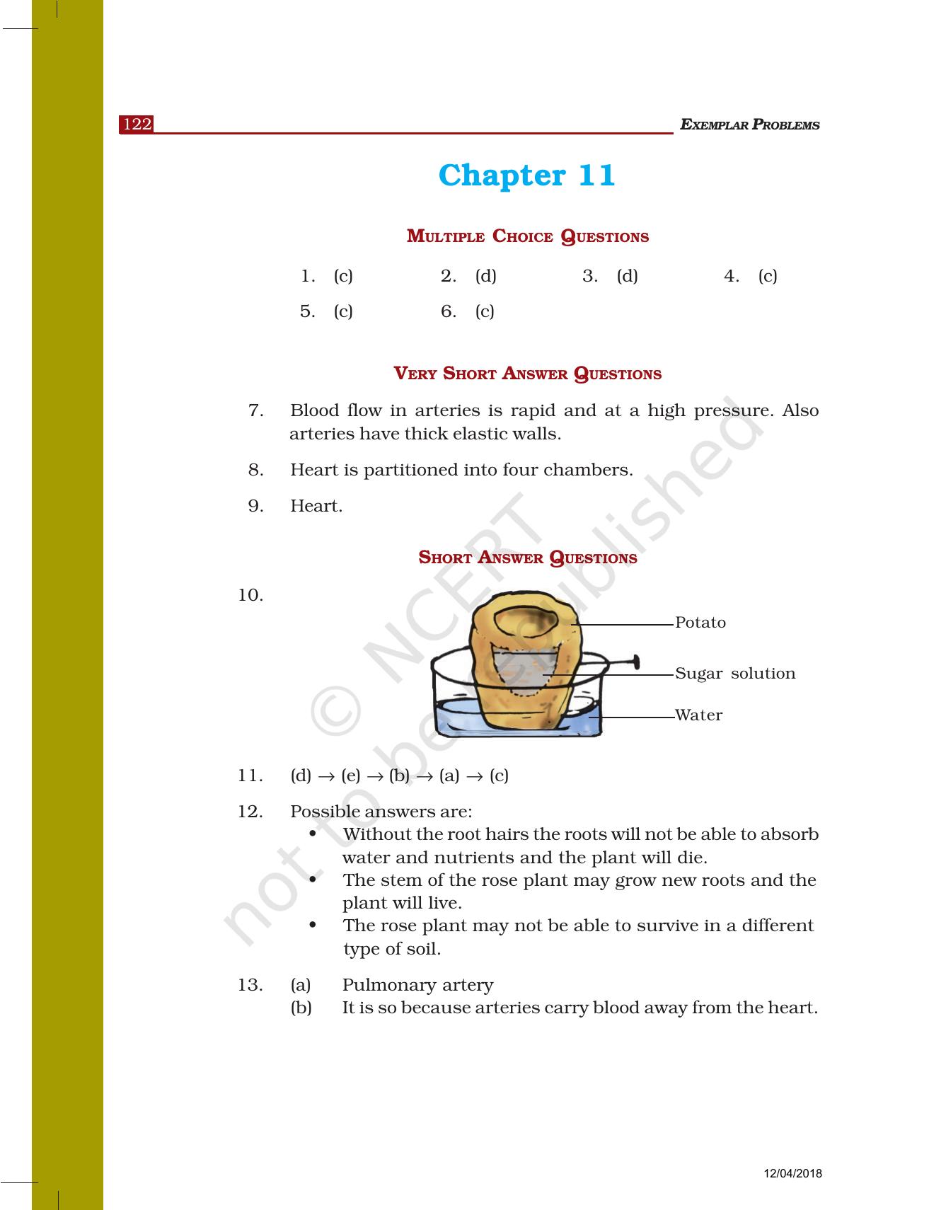 NCERT Exemplar Class 7: Science Answers - Page 25