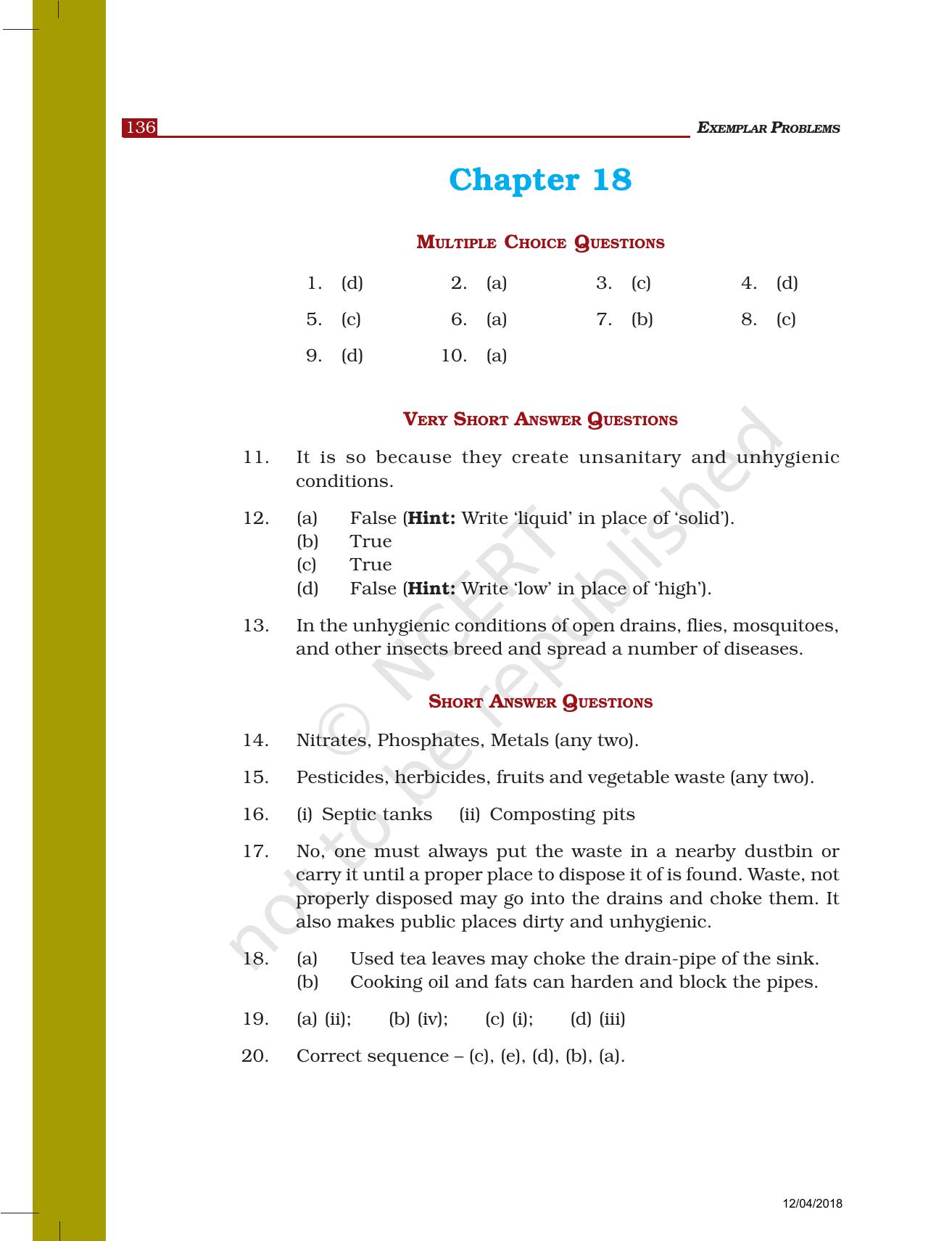 NCERT Exemplar Class 7: Science Answers - Page 39
