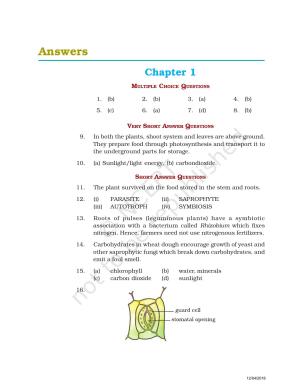 NCERT Exemplar Class 7: Science Answers