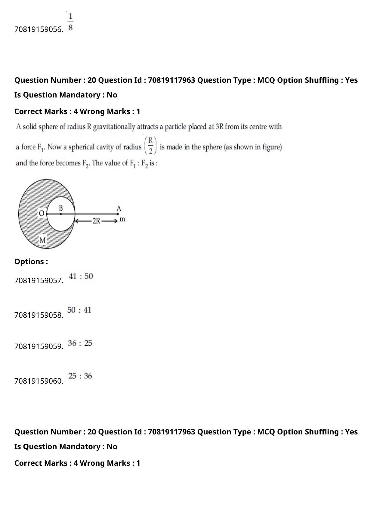 JEE Mains 2021: BTech Gujarati (Shift 1) 25-02-2021 Question Paper - Page 25
