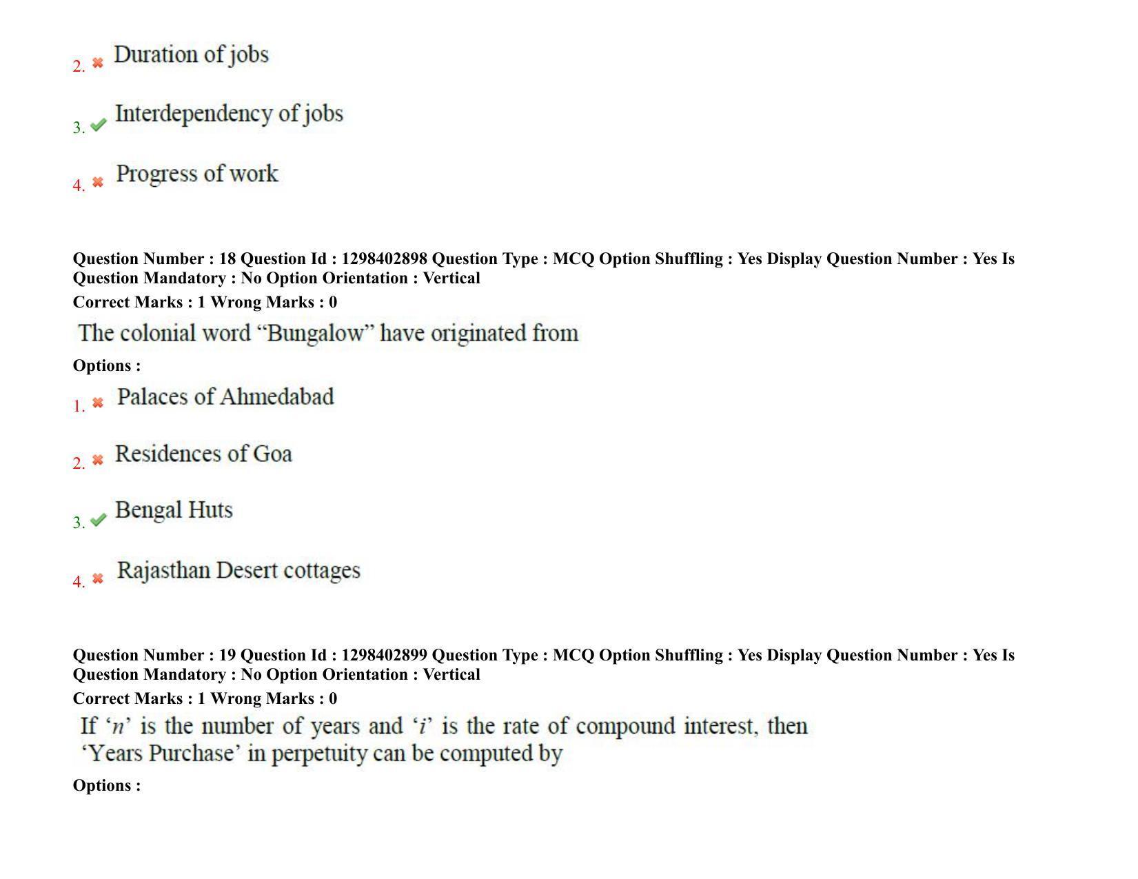 TS PGECET 2021: (AR) Architecture and Planning Question Papers - Page 11