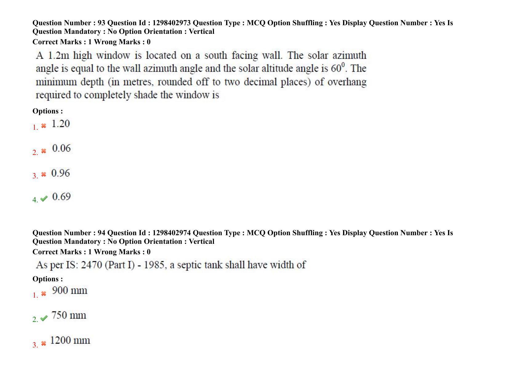 TS PGECET 2021: (AR) Architecture and Planning Question Papers - Page 52