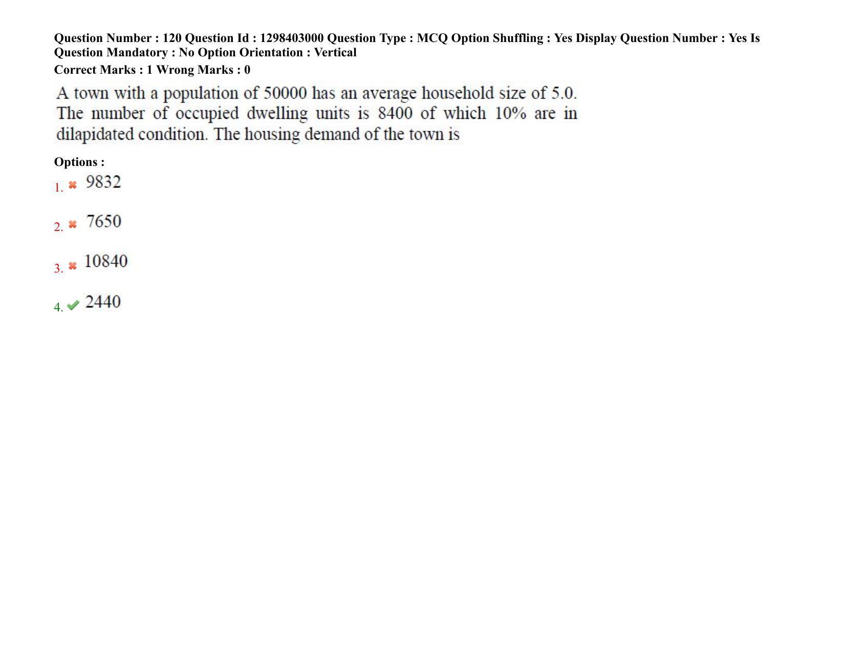 TS PGECET 2021: (AR) Architecture and Planning Question Papers - Page 66