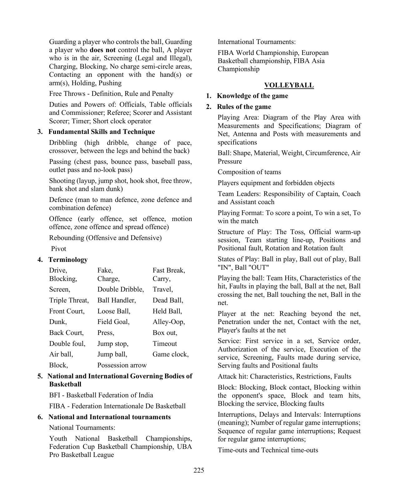 ICSE Physical Education Syllabus 2026 - Page 12