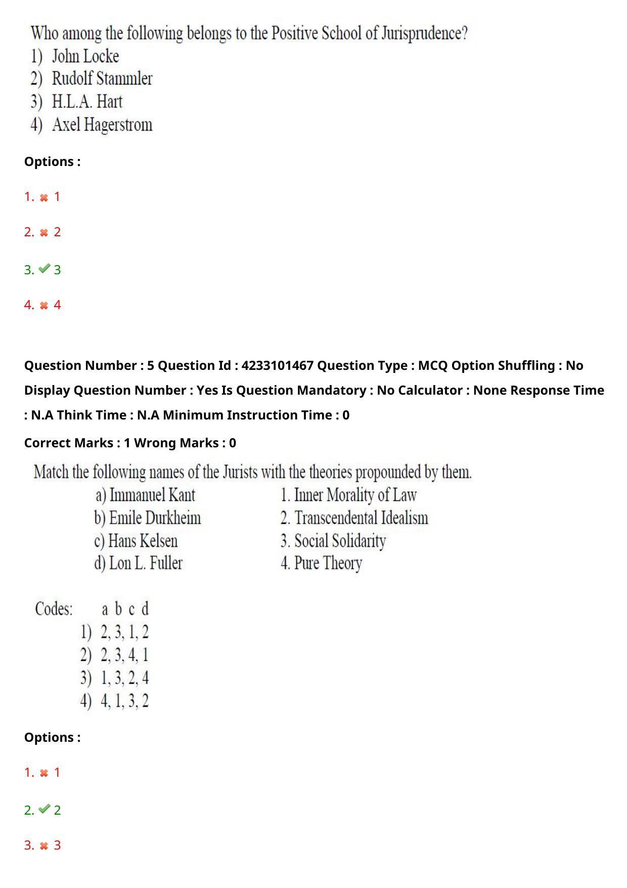 TS PGLCET 2023 LL.M Question Paper - Page 5