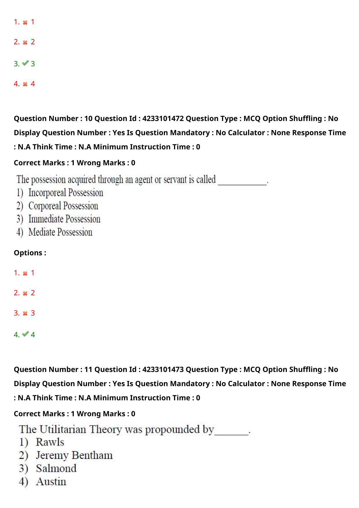 TS PGLCET 2023 LL.M Question Paper - Page 8