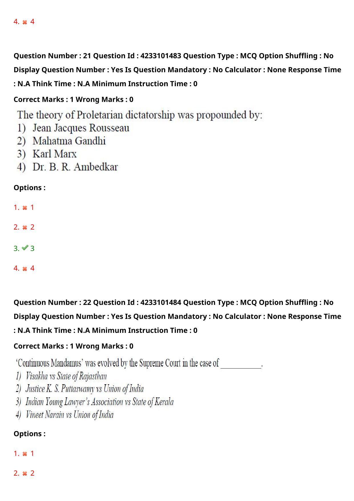 TS PGLCET 2023 LL.M Question Paper - Page 14