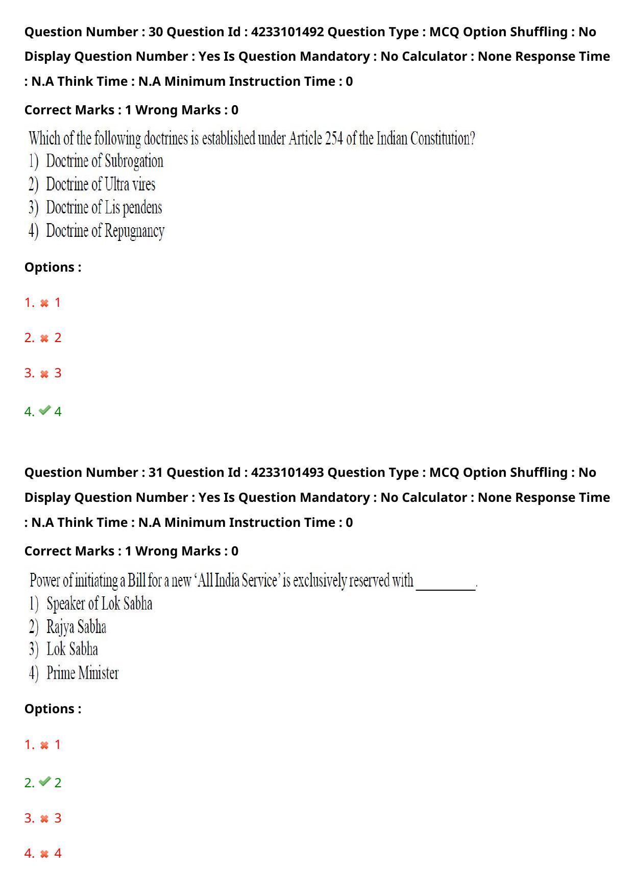 TS PGLCET 2023 LL.M Question Paper - Page 19
