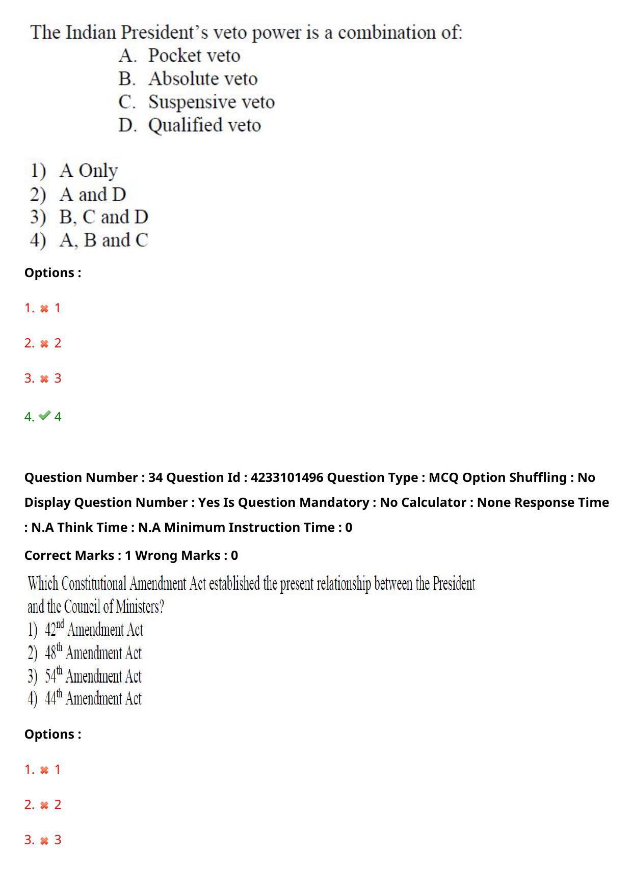 TS PGLCET 2023 LL.M Question Paper - Page 21
