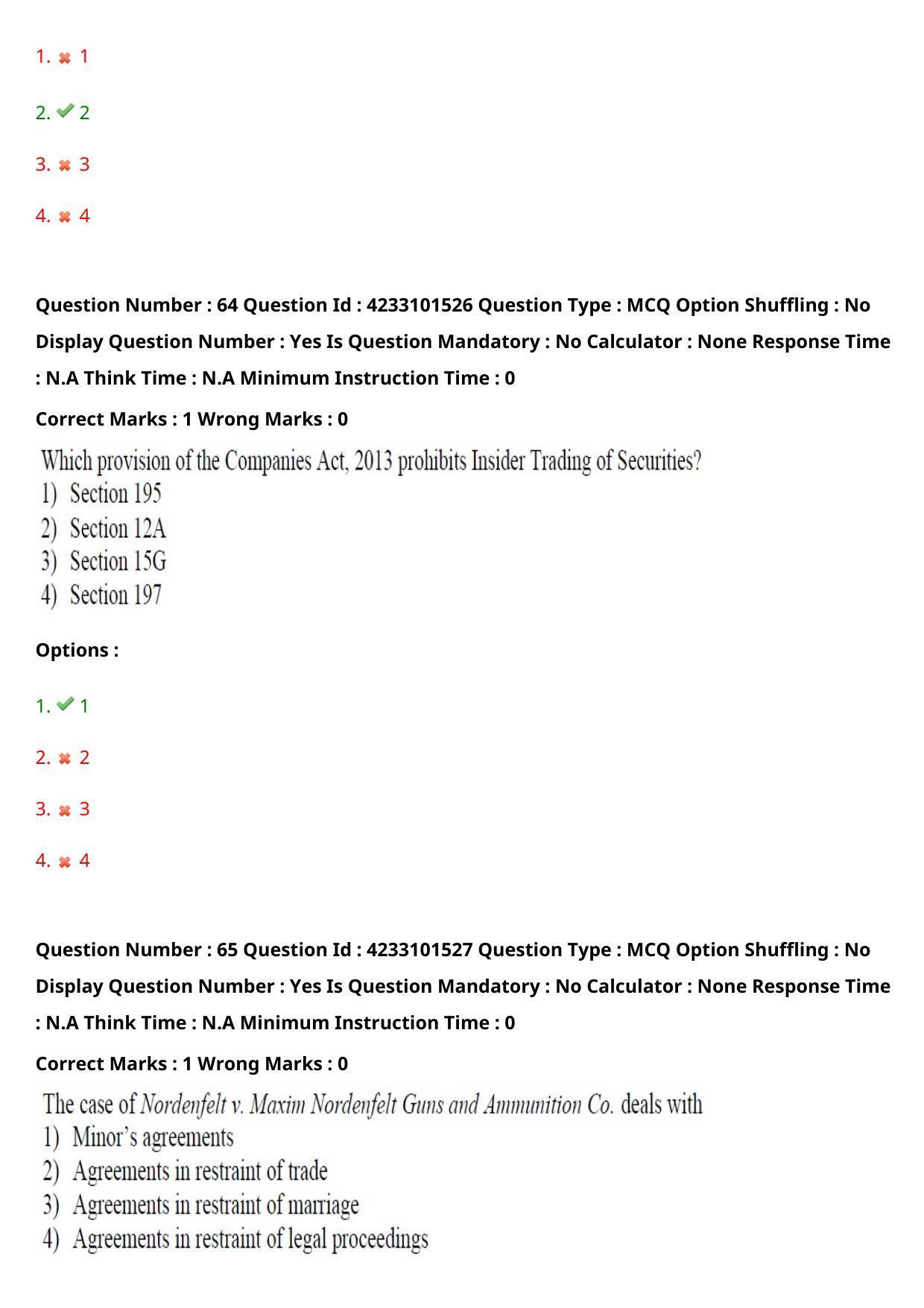 TS PGLCET 2023 LL.M Question Paper - Page 39