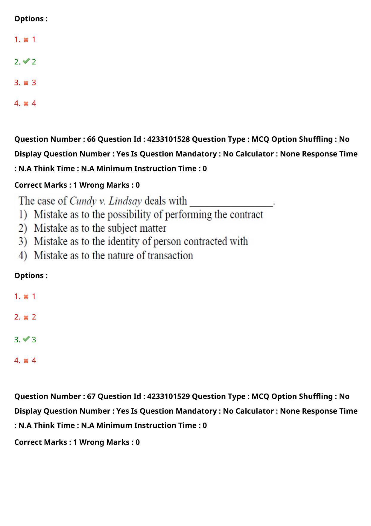 TS PGLCET 2023 LL.M Question Paper - Page 40