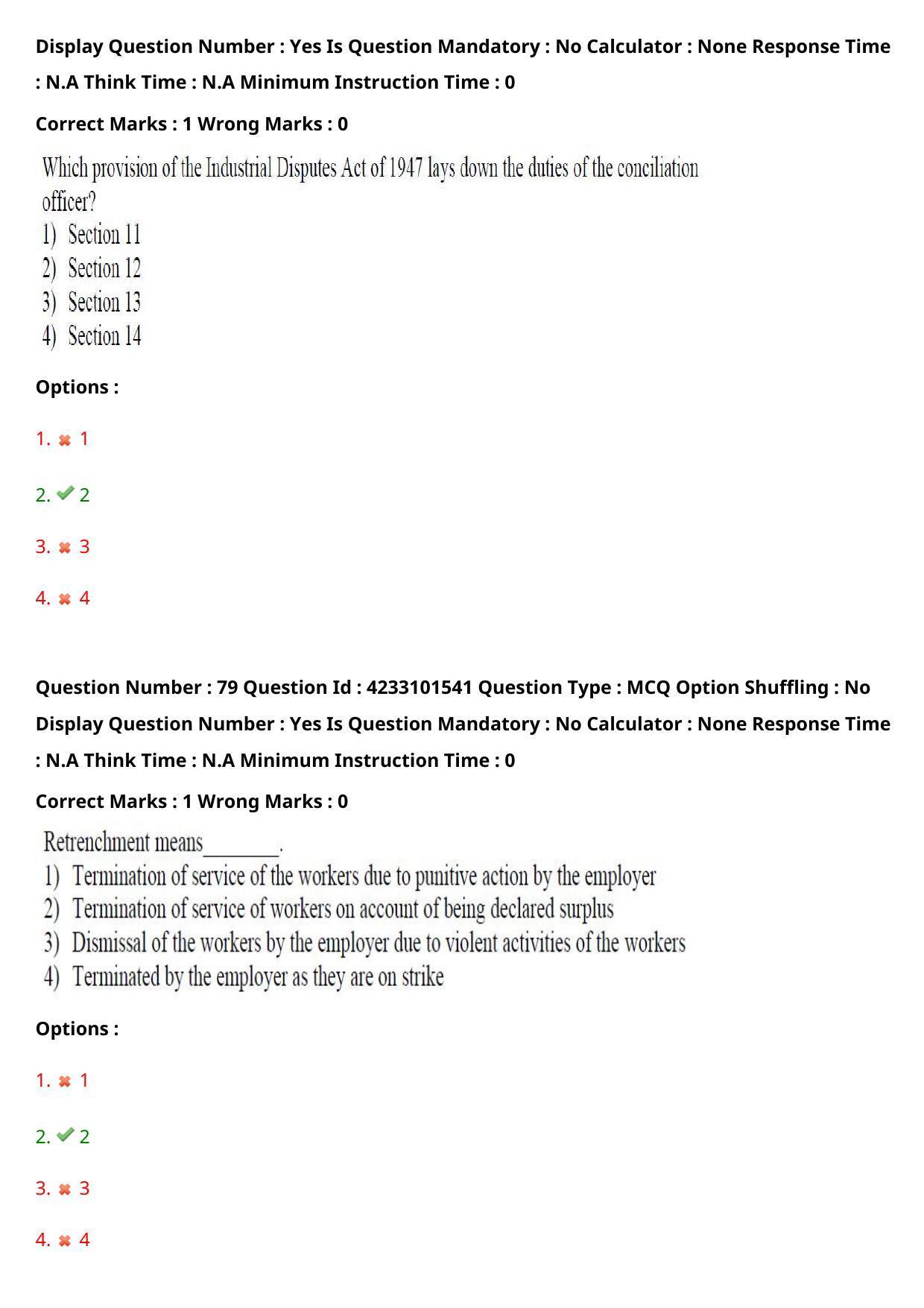 TS PGLCET 2023 LL.M Question Paper - Page 47